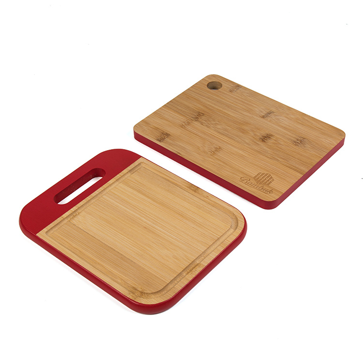 Multipurpose Chop Organic Bamboo Supplier Container Cutting Board