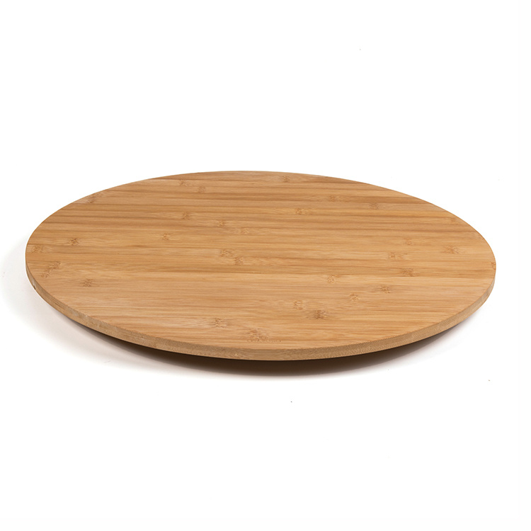 Eco-Friendly Professional Craft Charcuterie Round Cutting Board Turntable 