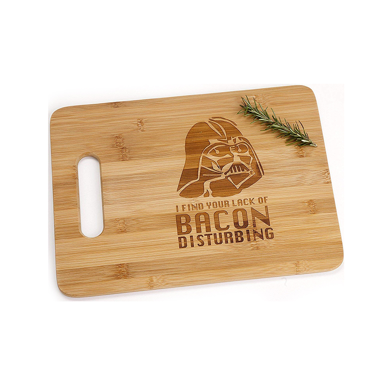 Craft Bamboo Laser Engrave Innovative Cutting Board With Logo