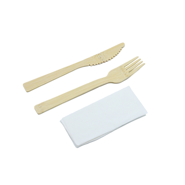 Customized Disposable Tableware Wooden Bamboo Fo